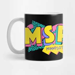 Minnesota Saint Paul, Minnesota Retro 90s Logo Mug